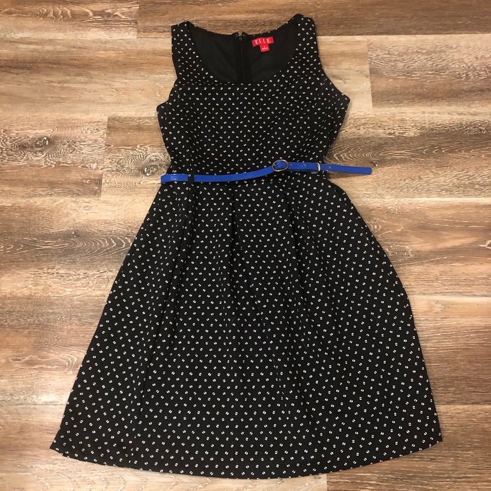 *Elle Polka Dotted Dress